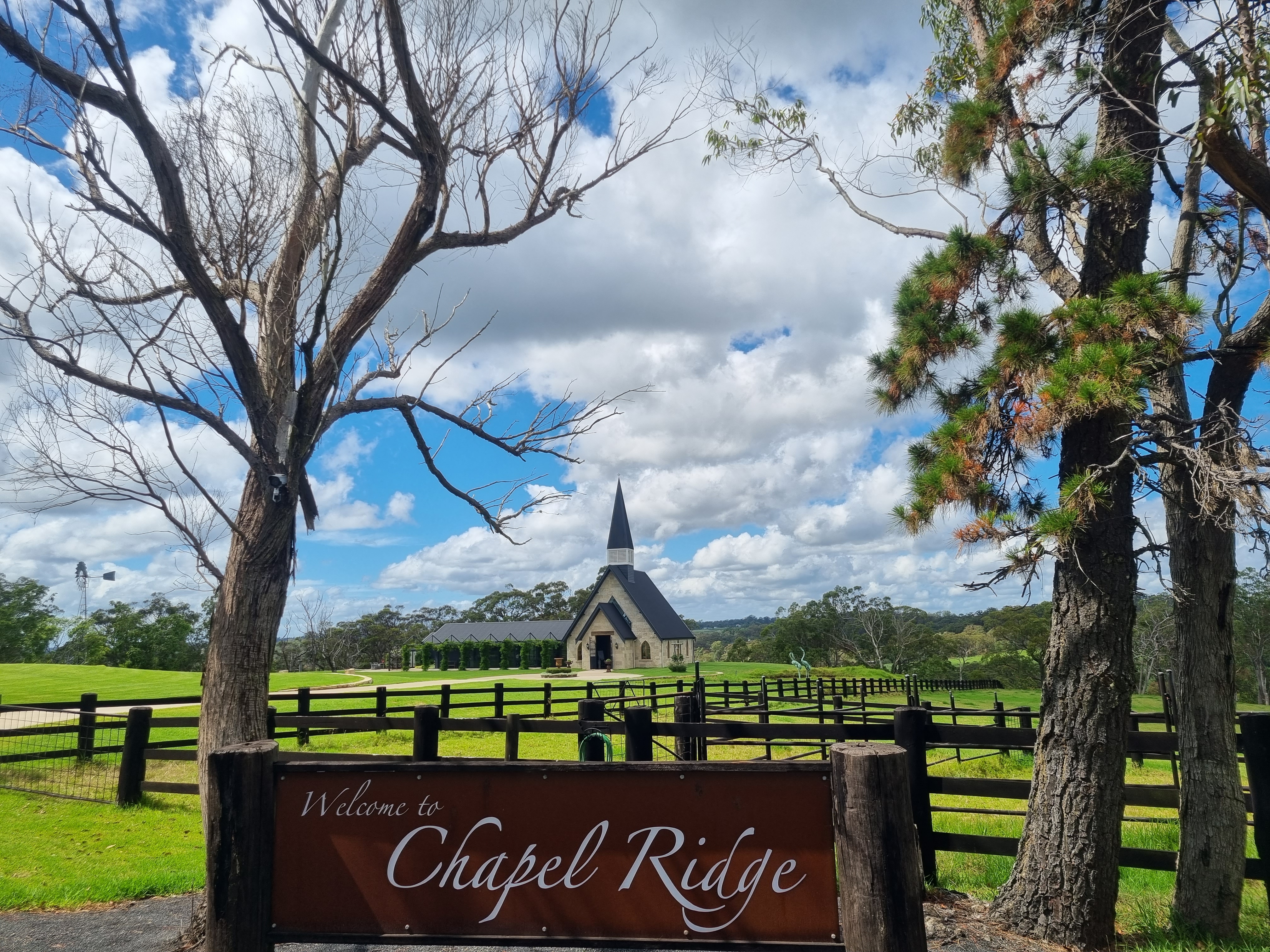 Chapel Ridge beautiful Sandstone Chapel located on 130 acres of farm land
